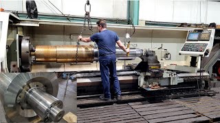 Visit factory manufactures large diameter shafts for heavy industry amp boiler manufacturing process [upl. by Dannica]