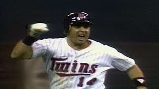 WS Gm6 Hrbeks grand slam gives Twins 105 lead [upl. by Guria]