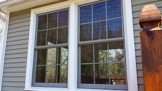 Renewal by Andersen duel double hung window installation [upl. by Howund]