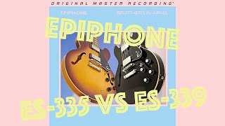 Epiphone ES339 vs ES335 [upl. by Orr]