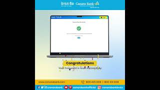 Canara Bank  Internet Banking Reset Password Tutorial [upl. by Zetana63]