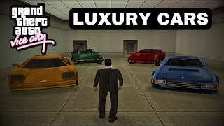 Gta Vice City Gameplay  I Drove Luxury Cars [upl. by Essie535]