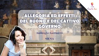 Allegoria ed Effetti del Buono e del Cattivo Governo  Ambrogio Lorenzetti [upl. by Cattier145]