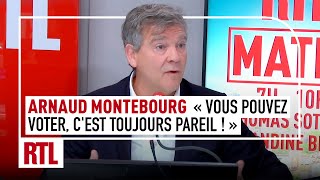 Arnaud Montebourg  quotVous pouvez voter cest toujours pareil quot ancien ministre de léconomie [upl. by Leahcimluap712]