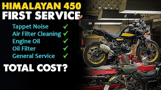 New Himalayan First Service  Tappet Noise General Service amp Cost [upl. by Irollam]