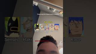 Trying to get lowest bounty possible TikTok filter fliter onepiece anime [upl. by Miarfe]