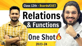 Relations amp Functions  Class 12 Maths  NCERT for Boards amp CUET [upl. by Bocock]