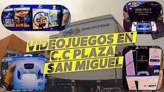 VIDEOJUEGOS EN PLAZA SAN MIGUEL [upl. by Elraet]