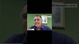 Bolsonaro quotEsse é o motivo para me tirarem da politicaquot Parte2 brasil politicanoticias bolsonaro [upl. by Rigby]