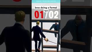 bros said to keep the 1v1 formal fortnite violin shorts [upl. by Annohs]