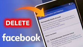 How to Delete Facebook Account permanently temporarily [upl. by Akerley]