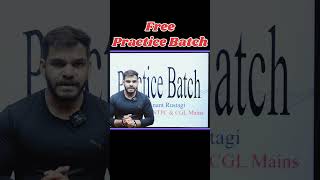 Free practice batch for RRB NTPC amp CGL Mains On UC LIVE Youtube Link is in the description [upl. by Marline]