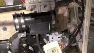 How the pressure switch is activated on the 398aaw Carrier gas furnace [upl. by Lairea]