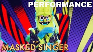 Thingamajig sings “Haven’t Met You Yet” by Michael Buble  The Masked Singer  Season 2 [upl. by Joye]