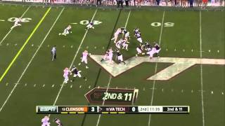 Clemson vs Virginia Tech Football Highlights 2011 [upl. by Darrell]