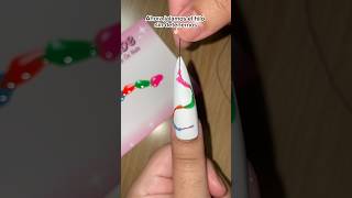 Esto no es un Fail Nail😱 nails naildesign nailhacks naildesignathome shorts nailtrends [upl. by Yenaffit]