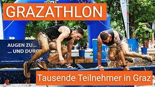 GRAZATHLON  Spektakulärer Hindernislauf als härteste Sightseeingtour der Welt [upl. by Eduj465]