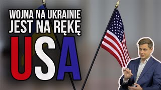 Wojna Rosji z Ukrainą jest na rękę USA [upl. by Irved426]