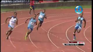 Coke Games Snr Boys 200m final 2017 [upl. by Yrellav]