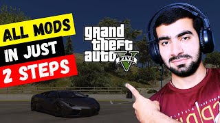 HOW TO MOD GTA 5 PC IN JUST 2 STEPS  GTA 5 ALL PROBLEM SOLVED  GTA 5 MODS  KHAAS GAMER [upl. by Campagna927]