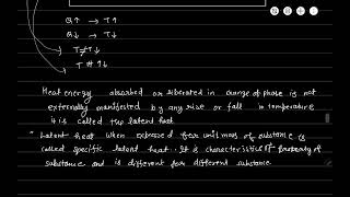 24Latent heat and specific Latent heat [upl. by Allene]