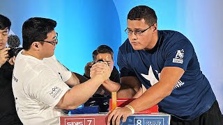 SCHOOLBOY VS CHAMPION OF KOREA  ARM WRESTLING SUPER MATCH 2023 [upl. by Dunston]