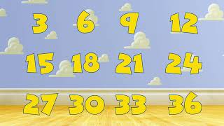 Three Times Table Song Youve Got a Friend In Me from Toy Story [upl. by Reginnej]