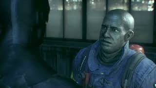 quotYou Will Not Be Sparedquot  Batman Saves Firefighter Leary Wood Scene  Batman Arkham Knight [upl. by Hachmann134]