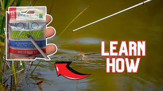 BASICS MADE EASY  POLE FISHING  HOW TO ELASTICATE A F1 SHORT KIT [upl. by Nevarc218]