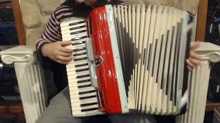 5776  Mint Chocolate Chip Pancordion Crucianelli Piano Accordion LMM 41 120 1299 [upl. by Heintz]