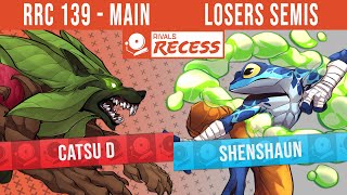 RRC 139  Main  Losers Semis  Catsu D Sylvanos vs ShenShaun Ranno [upl. by Mij]