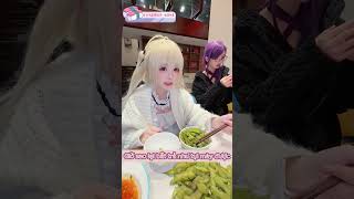 Khi kêu các cô cosplayer chung tiền shorts cosplay anime [upl. by Godber]