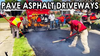 How To Pave Asphalt Driveway [upl. by Morty]