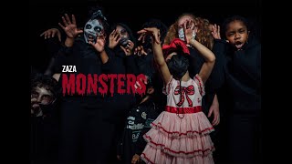 ZaZa  Monsters feat Brooklyn Queen Official Video [upl. by Lander]