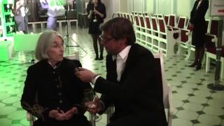 ECHO Klassik 2012  Donna Leon nach ihrer Laudatio [upl. by Neerual]