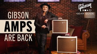 The Return of Gibson Amps Falcon 5 amp Falcon 20  Full Demo [upl. by Ainoz]