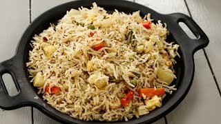 खुला खुला पुलाव की आसन रेसिपी  veg pulav restaurant style pulao recipe  cookingshooking [upl. by Marline]