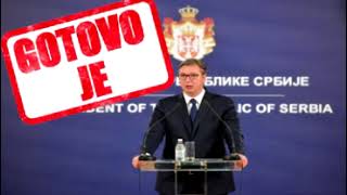 POČELO JE  VUČIĆ JE GOTOV  UPRAVO POČEO DRŽAVNI UDAR U SRBIJI [upl. by Lupiv]