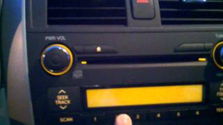 2010 corolla radio problem [upl. by Teryl]