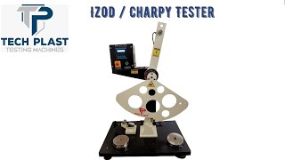 How To Check Izod Strength  Izod Tester  Charpy Strength Tester  Techplast Testing Machines [upl. by O'Donnell]