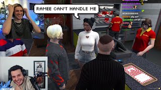 X Tests Rizz on Kitty amp Penny with Ramee as Wingman  NoPixel 40 GTA RP [upl. by Hillery]