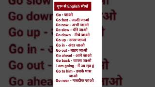 📚शुरू से इंग्लिश सीखेंenglish viralshort 2024 [upl. by Shirl]