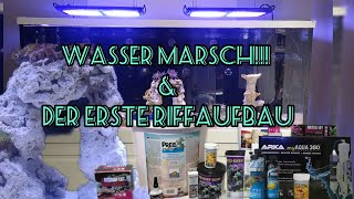 Red Sea Reefer 625 XXL Meerwasseraquarium starten  Wir starten das Meerwasseraquarium Teil 2😍🌊 [upl. by Anceline]