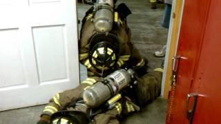 HQ Firefighter SCBA Training  Buddy Breathing  Rescue [upl. by Fred]