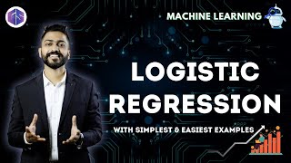 Lec5 Logistic Regression with Simplest amp Easiest Example  Machine Learning [upl. by Buyers]