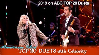 Laine Hardy amp Elle King Duet “The Weight” EXCITING  American Idol 2019 TOP 20 Celebrity Duets [upl. by Windham]