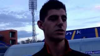 Interview Thibaut Courtois [upl. by Bradwell]