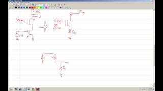 Sedra Smith Analysis of a Cascode [upl. by Templeton]