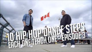 10 Old School Hip Hop Dance Steps  Each One Teach One Episode 3 🇨🇦 [upl. by Tsnre]