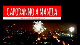 Capodanno a Manila nelle Filippine [upl. by Eemia]